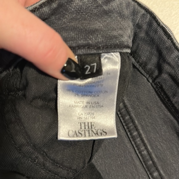 The Casting - Aritzia Jeans size 27 black/grey wash - Picture 4 of 6